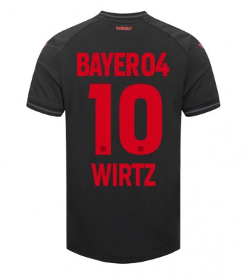 Bayer Leverkusen Florian Wirtz #10 Hjemmebanetrøje 2023-24 Kort ærmer